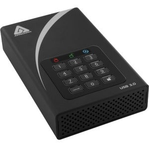 Apricorn Aegis Padlock DT ADT-3PL256-16TB 16 TB Desktop Hard Drive - 3.5" External - Black - TAA Compliant - ADT-3PL256-16TB