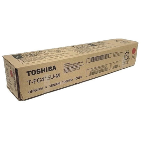 Toshiba Original Laser Toner Cartridge - Magenta - 1 Each - TFC415UM