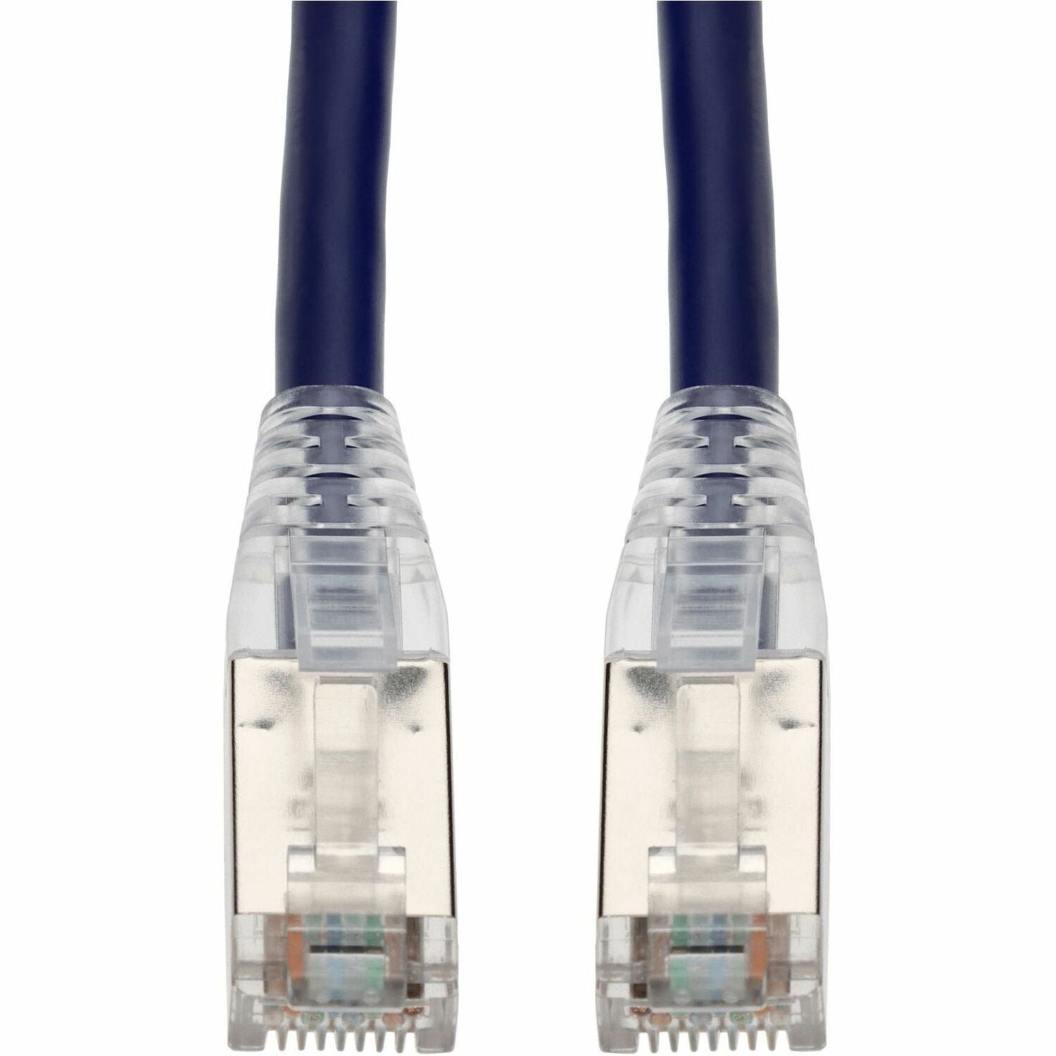 AddOn 6ft Purple CAT 6 Shielded PVC Ethernet Cable Snagless Easy Clear Boot RJ-45 M/M - ADD-6FCAT6S-PE