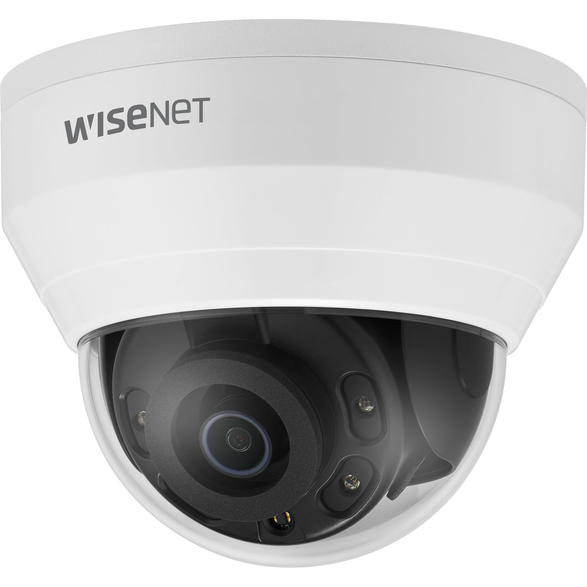 Wisenet QND-8010R 5 Megapixel Network Camera - Color - Dome - White - QND-8010R