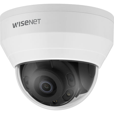 Wisenet QND-8020R 5 Megapixel Network Camera - Color - Dome - White - QND-8020R