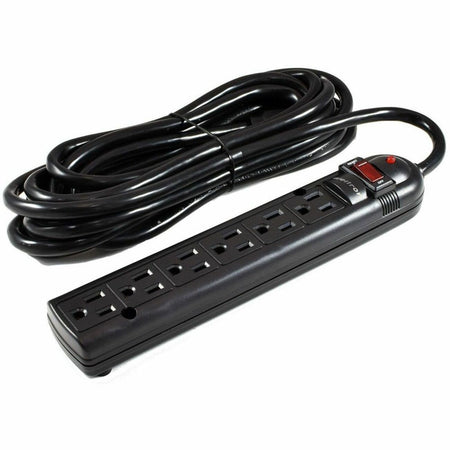 Weltron 6-Outlet Surge Protector - WSP-600PLF-10BK