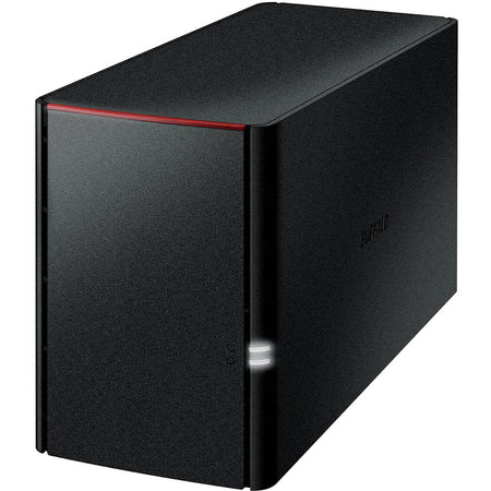 BUFFALO LinkStation SoHo 220 2-Bay Personal Cloud Office NAS 4TB (2x2TB) with Hard Drives Included - LS220D0402B