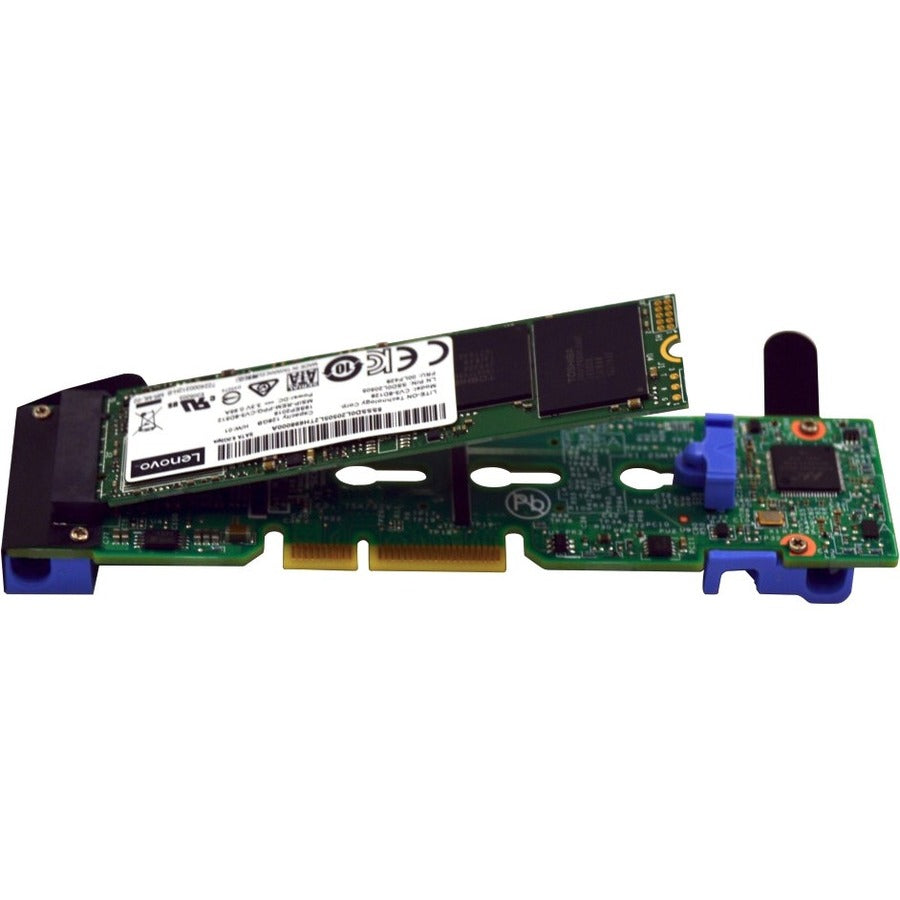 Lenovo ThinkSystem M.2 SATA/NVMe 2-Bay Enablement Kit - 4Y37A09738