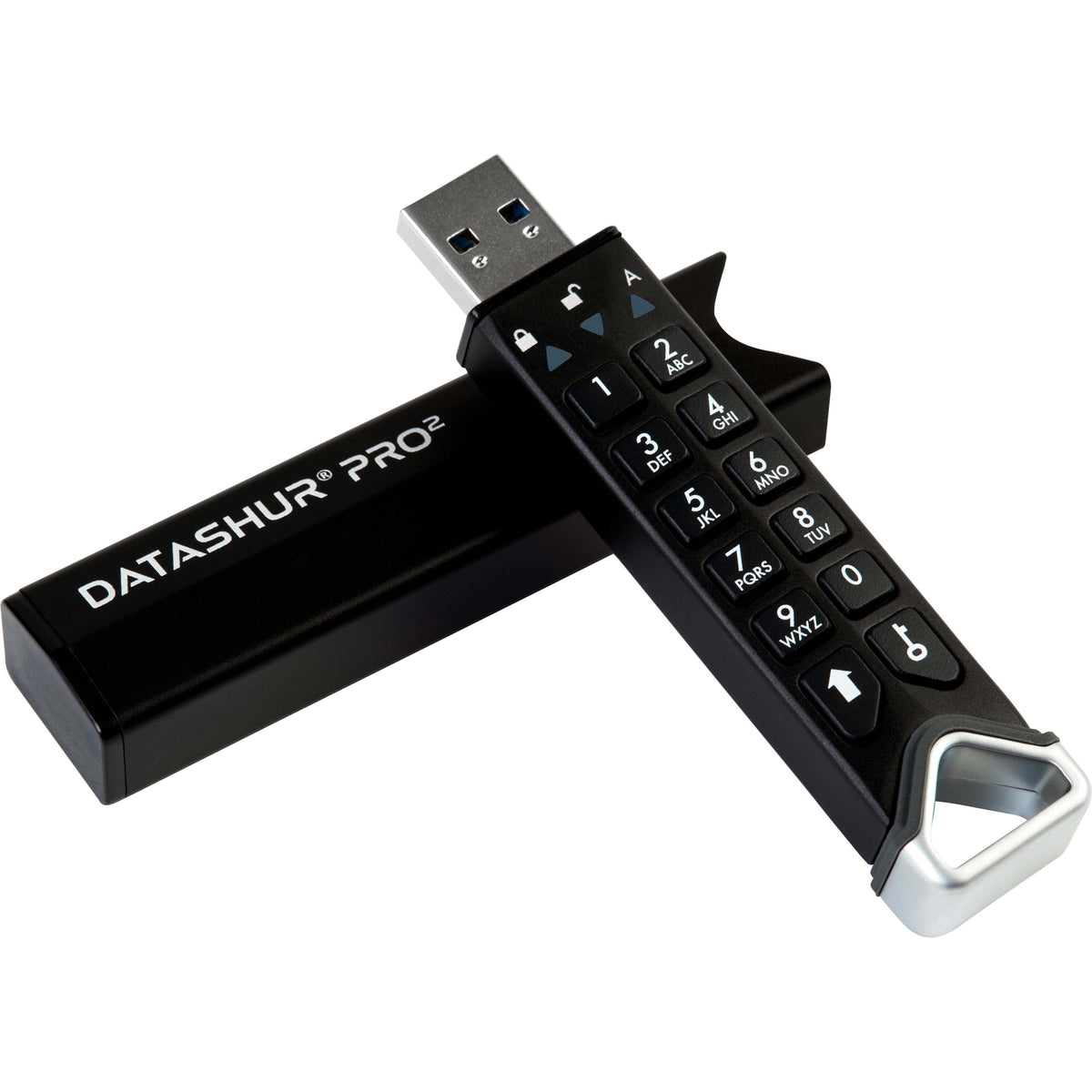 iStorage datAshur PRO2 128 GB | Secure Flash Drive | FIPS 140-2 Level 3 Certified | PIN protected | Dust/Water-Resistant | Incorporated Common Criteria EAL 5+ | TAA Compliant - IS-FL-DP2-256-128
