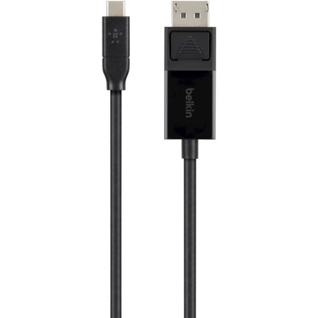 Belkin USB-C to DisplayPort Adapter Cable 4k 60Hz 6 foot - Black - B2B103-06-BLK