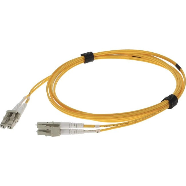 AddOn Fiber Optic Duplex Patch Network Cable - ADD-LC-LC-10M5OM3-YW