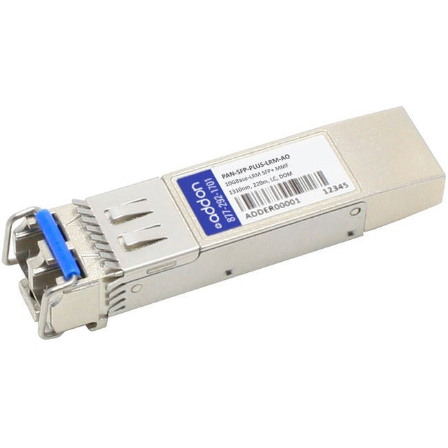 AddOn Palo Alto Networks PAN-SFP-PLUS-LRM Compatible TAA Compliant 10GBase-LRM SFP+ Transceiver (MMF, 1310nm, 220m, LC, DOM) - PAN-SFP-PLUS-LRM-AO