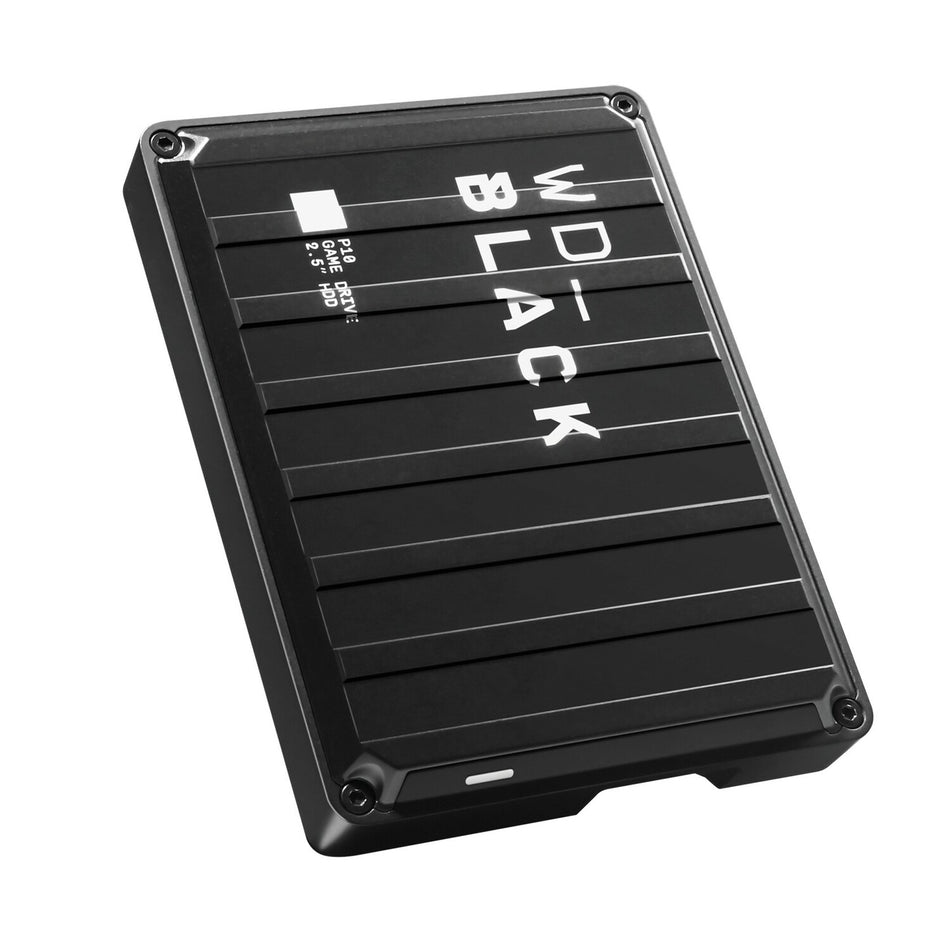 WD Black P10 WDBA3A0040BBK 4 TB Portable Hard Drive - 2.5" External - Black - WDBA3A0040BBK-WESN