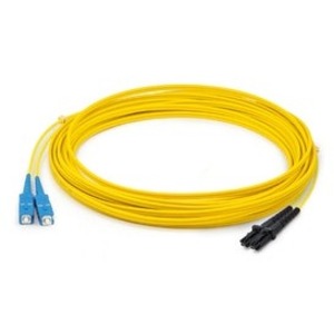 AddOn Fiber Optic Duplex Patch Network Cable - ADD-SC-MTRJ-7M6MMFK-YW