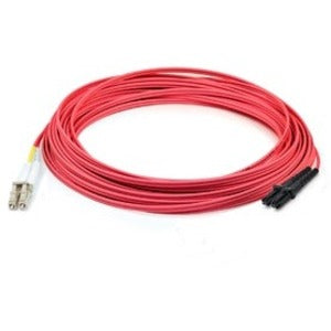 AddOn Fiber Optic Duplex Patch Network Cable - ADD-LC-MTRJ-4M6MMFK-RD