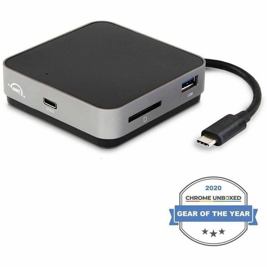 OWC USB-C Travel Dock Compact And Portable USB-C 5 Port Dock - OWCTCDK5P2SG