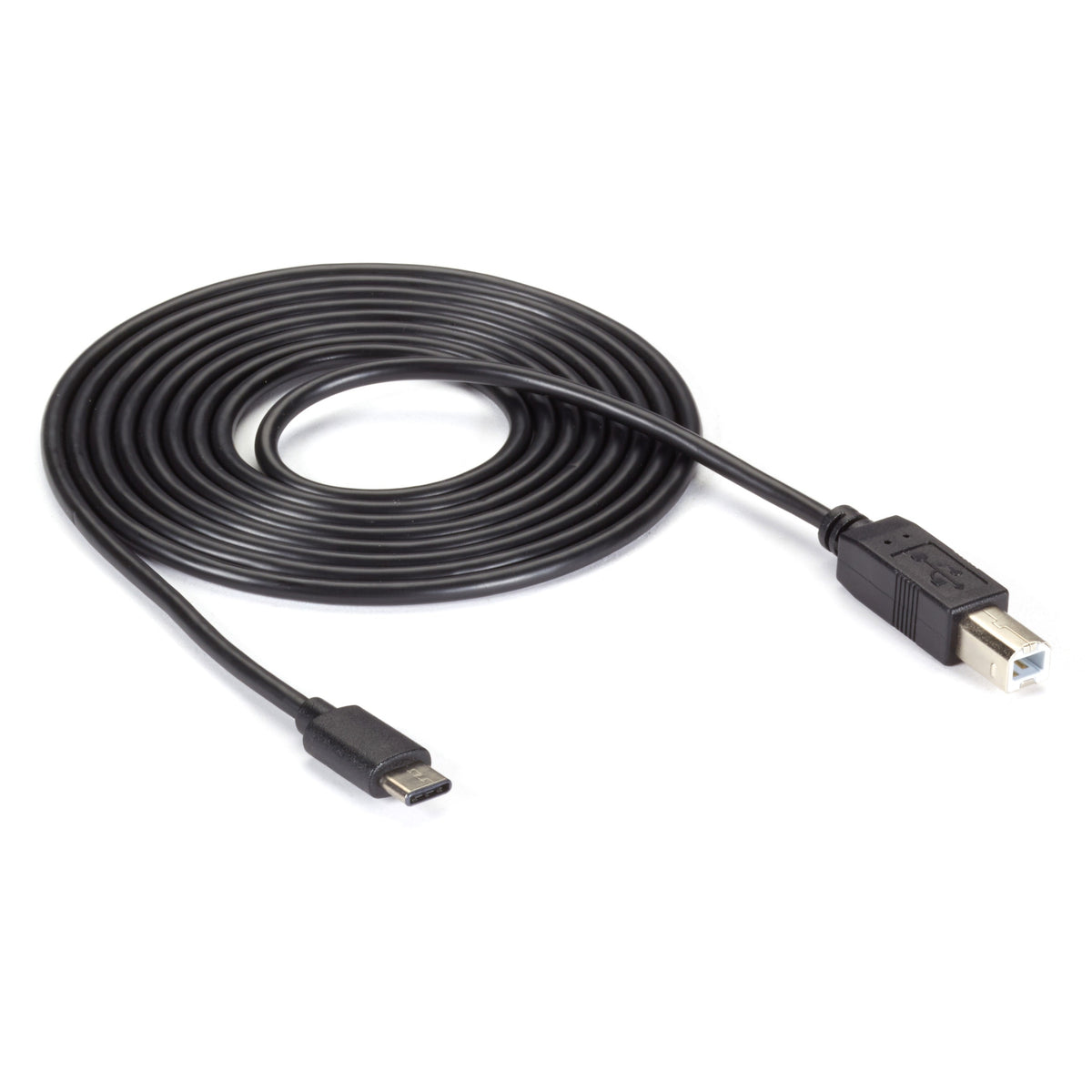Black Box USB 3.1 Cable - Type C Male to USB 2.0 Type B Male, 2-m (6.5-ft.) - USBC2TYPEB-2M