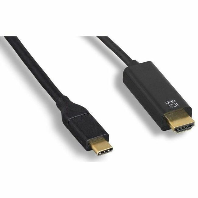 Axiom USB-C Male to HDMI Male Adapter Cable - Black - 10ft - USBCMHDMIMK10-AX