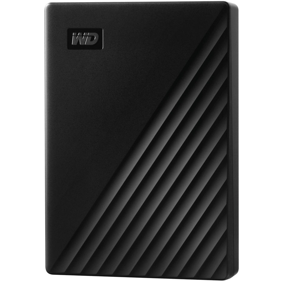 WD My Passport WDBPKJ0040BBK-WESN 4 TB Portable Hard Drive - External - Black - WDBPKJ0040BBK-WESN