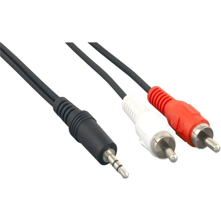 Axiom 6ft 3.5mm Stereo to 2 x RCA Stereo Male Y-Cable - MJMRCAM6FT-AX