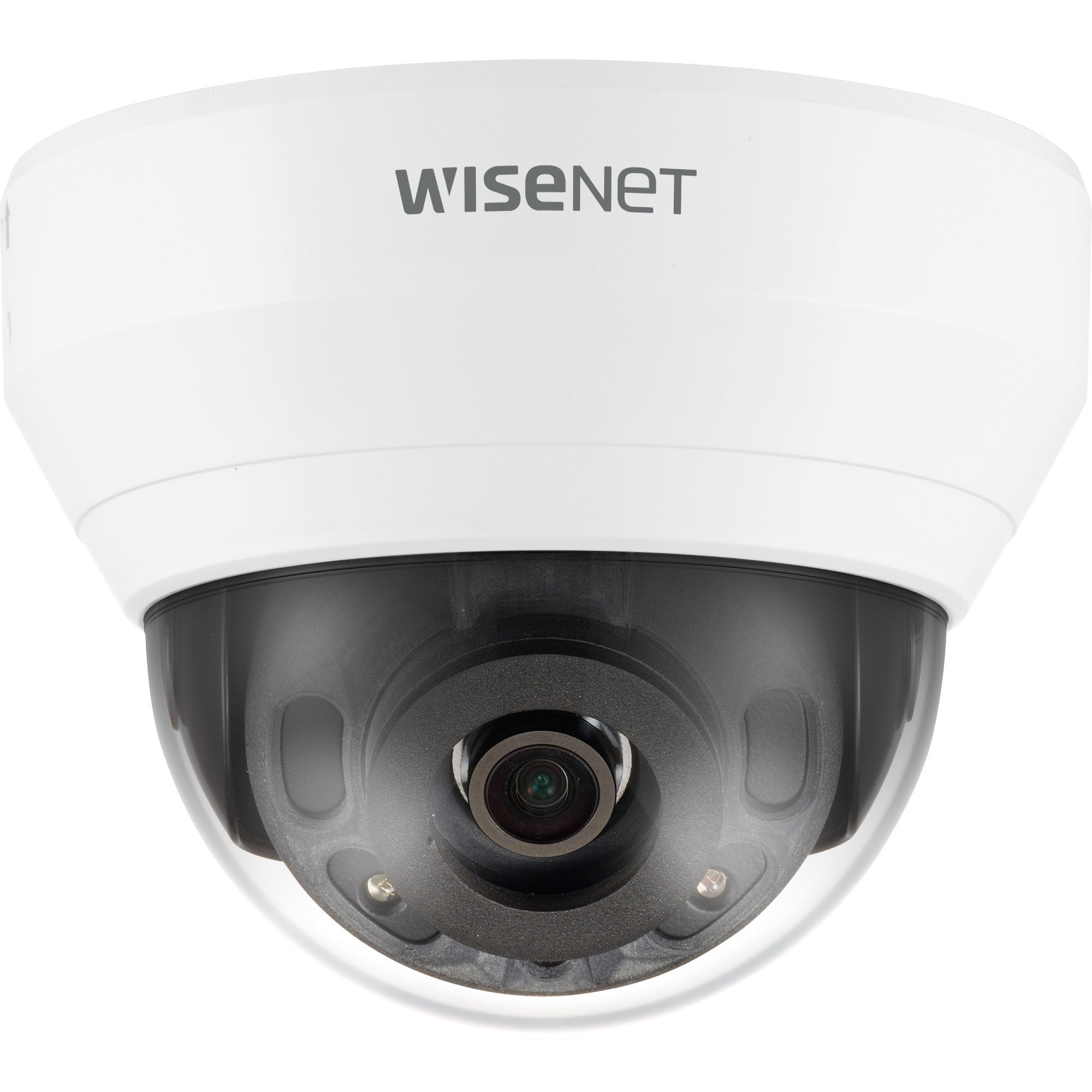Wisenet QND-6022R 2 Megapixel Indoor Full HD Network Camera - Color, Monochrome - Dome - White - QND-6022R