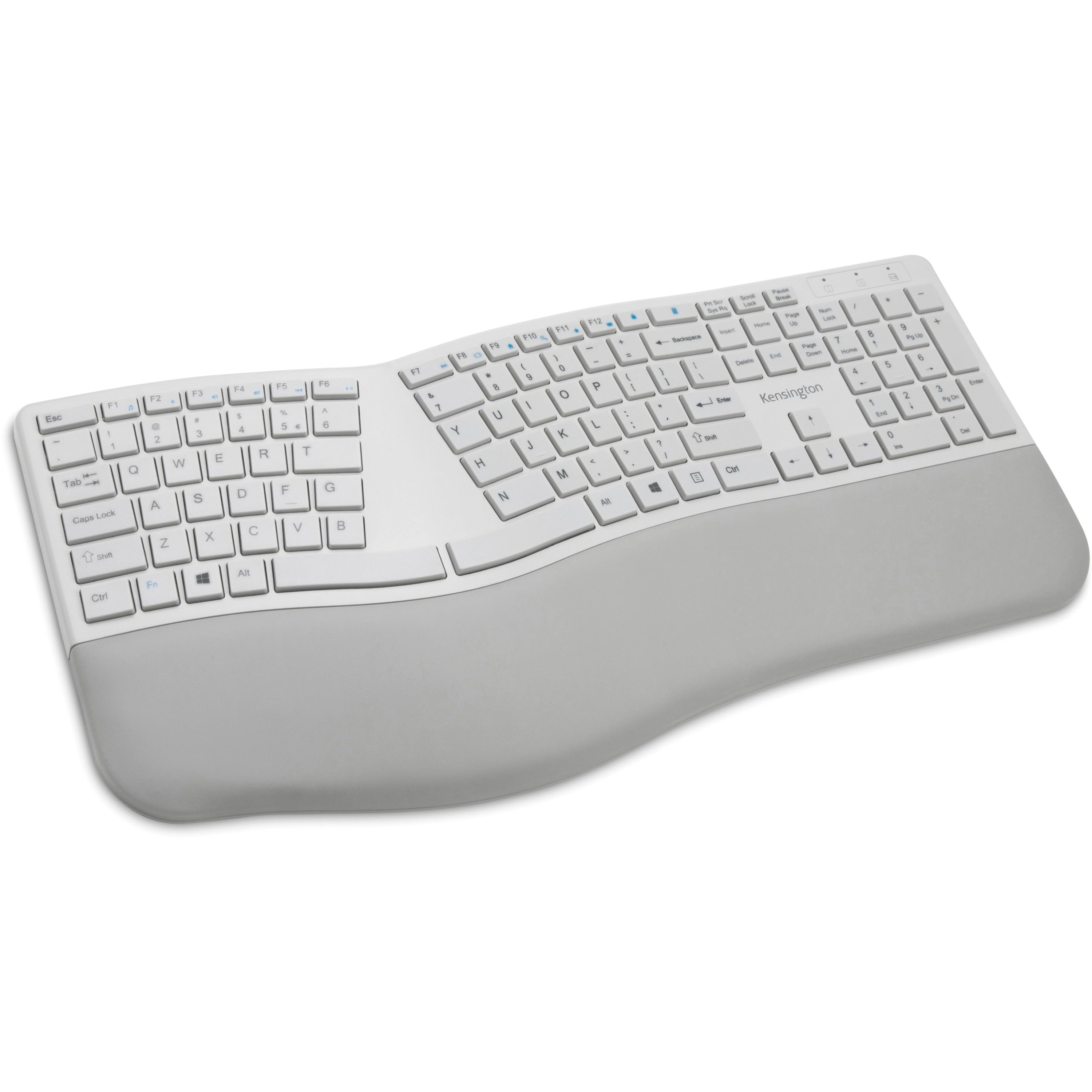 Kensington Pro Fit Ergo Wireless Keyboard-Gray - K75402US