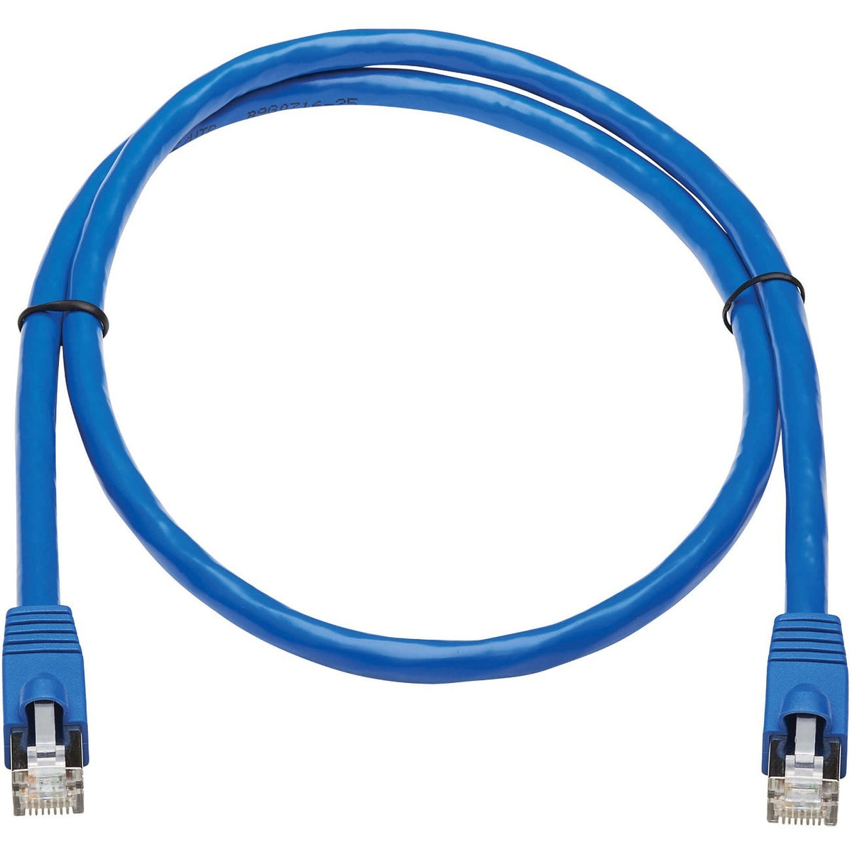 Tripp Lite by Eaton Cat6a 10G Snagless F/UTP Ethernet Cable (RJ45 M/M) PoE CMR-LP Blue 3 ft. (0.91 m) - N261P-003-BL