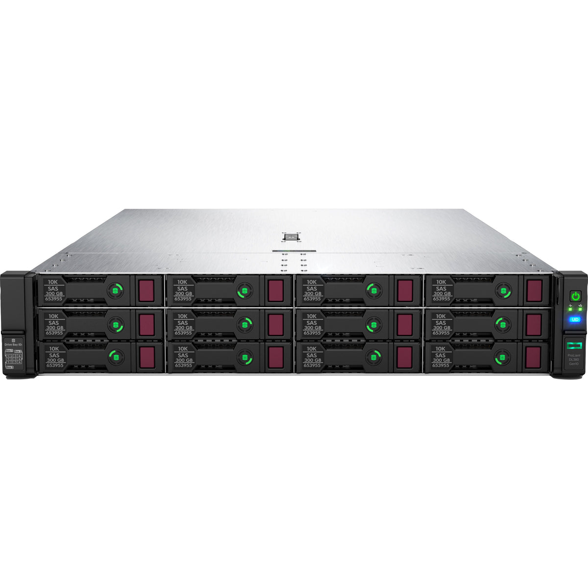 HPE ProLiant DL380 G10 2U Rack Server - 1 x Intel Xeon Gold 6242 2.80 GHz - 32 GB RAM - Serial ATA/600, 12Gb/s SAS Controller - P20245-B21