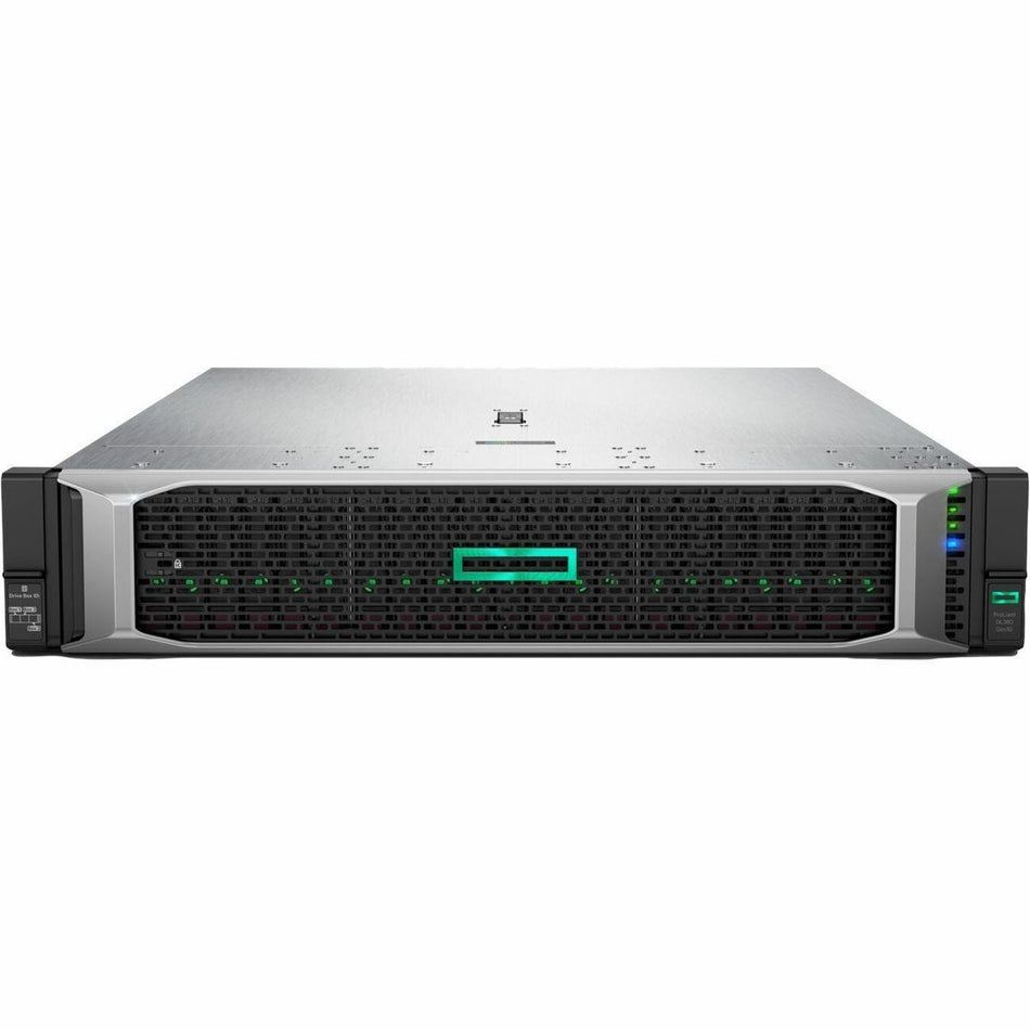 HPE ProLiant DL380 G10 2U Rack Server - 1 x Intel Xeon Gold 6242 2.80 GHz - 32 GB RAM - Serial ATA/600, 12Gb/s SAS Controller - P20245-291