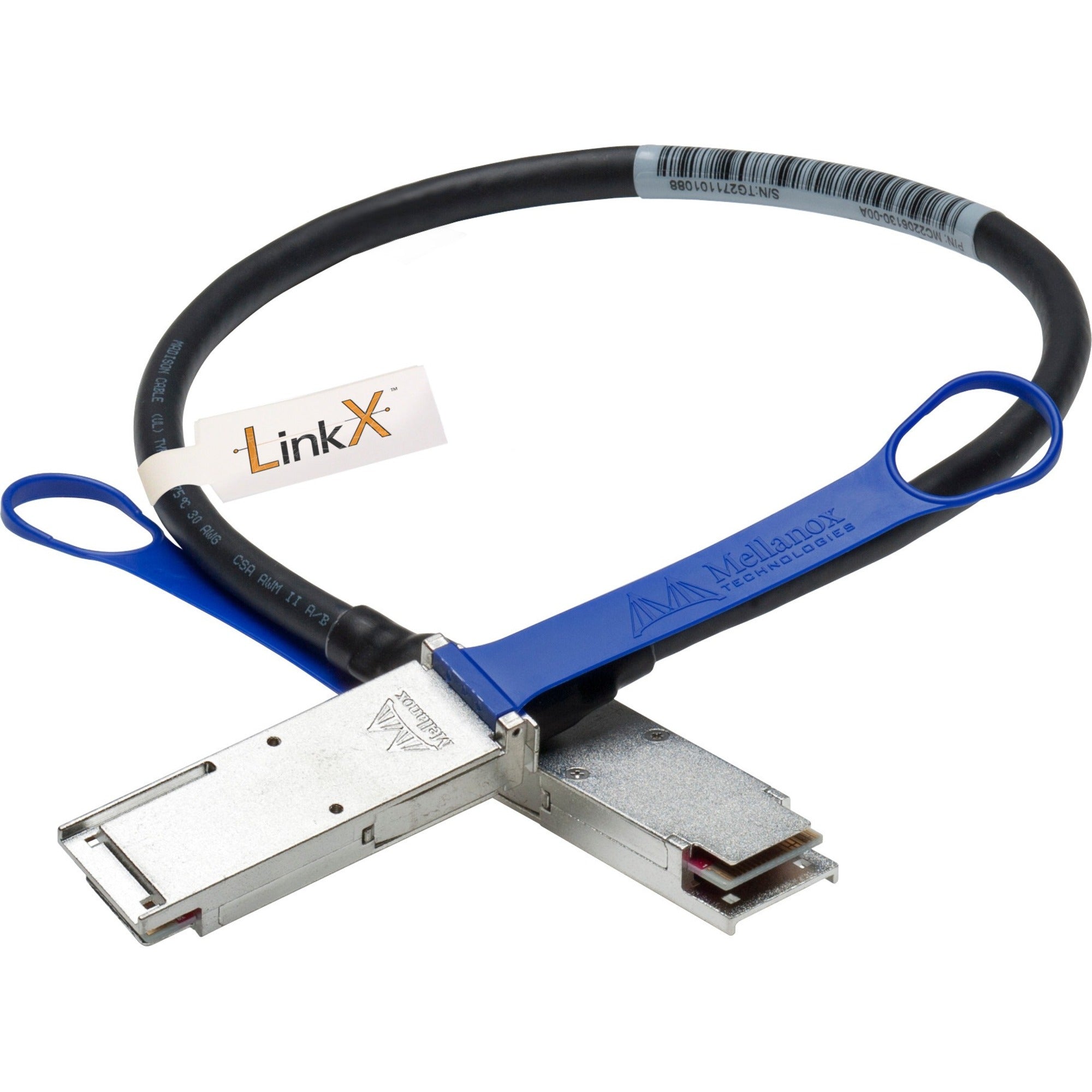 Accortec Passive Copper cable, VPI, up to 100Gb/s, QSFP, LSZH, 2m - MCP1600-E002-ACC