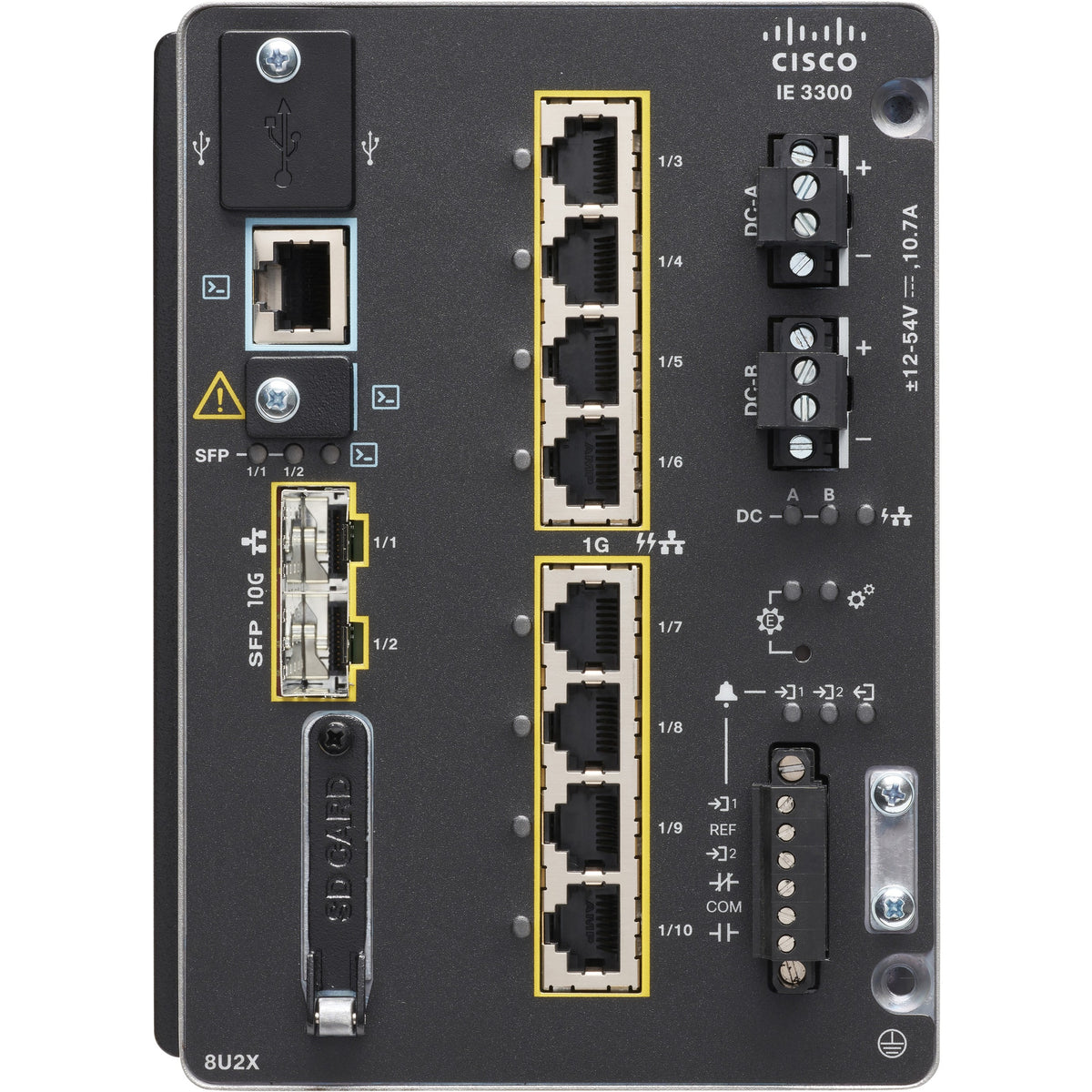 Cisco Catalyst IE-3300-8P2S Ethernet Switch - IE-3300-8P2S-A