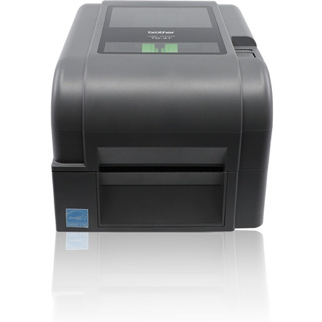 Brother Td-4420tn Desktop Direct Thermal/Thermal Transfer Printer - Monochrome - Label/Receipt Print - Fast Ethernet - USB - USB Host - Serial - With Cutter - TD4420TN