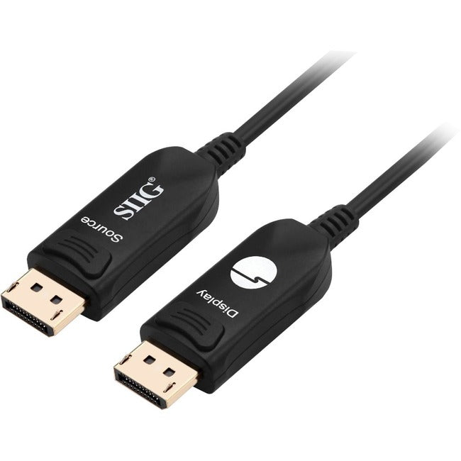 SIIG 4K DisplayPort 1.2 AOC Cable - 30M - CB-DP2411-S1