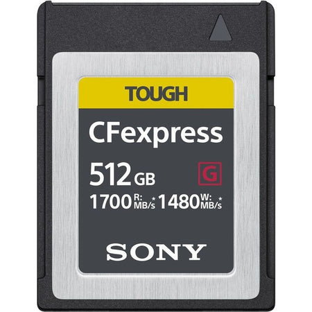 Sony TOUGH CEB-G512 512 GB CFexpress Card Type B - 1 Pack - CEBG512/J