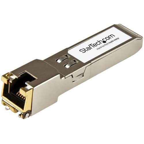 StarTech.com Extreme Networks 10065 Compatible SFP Module - 1000BASE-T - 1GE Gigabit Ethernet SFP to RJ45 Cat6/Cat5e Transceiver - 100m - 10065-ST