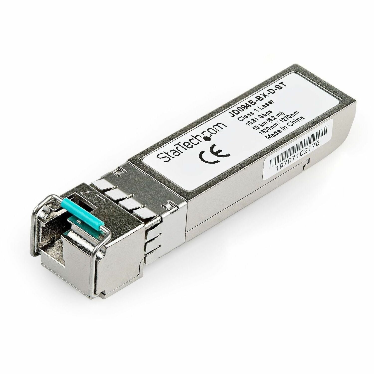 StarTech.com HPE JD094B-BX-D Compatible SFP+ Module - 10GBASE-BX - 10 GbE Gigabit Ethernet BiDi Single Mode Fiber (SMF) Transceiver Module - JD094B-BX-D-ST