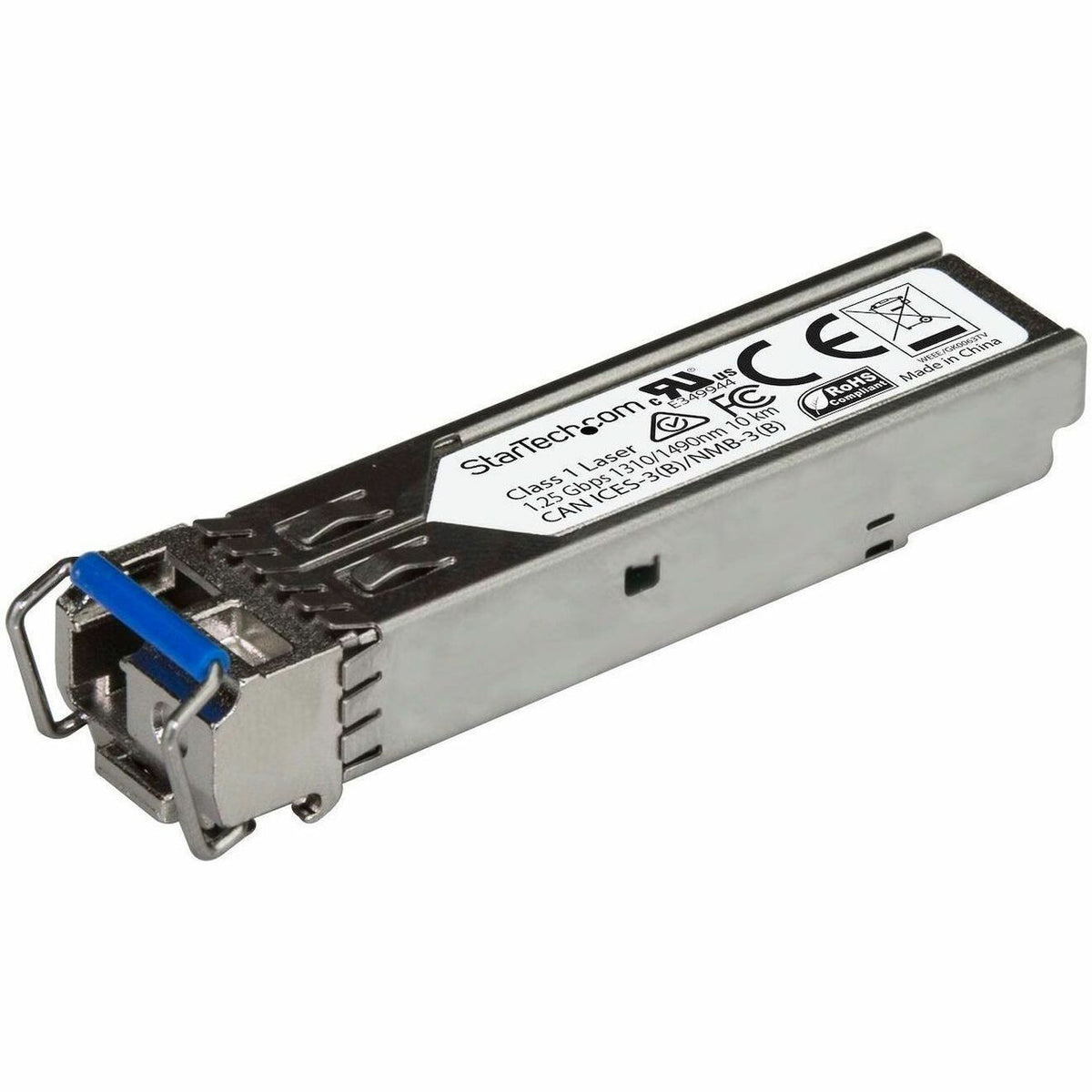 StarTech.com Juniper SFP-GE10KT13R14 Compatible SFP Module - 1000BASE-BX-U - 1 GbE Gigabit Ethernet BiDi Fiber (SMF) - SFPGE10KT3R4