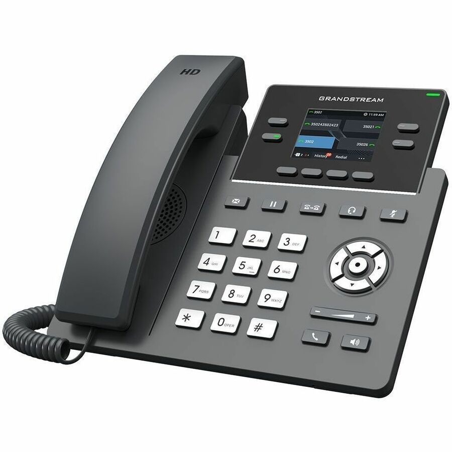 Grandstream GRP2612W IP Phone - Cordless - Cordless - Wi-Fi - 5 Multiple Conferencing - GRP2612W