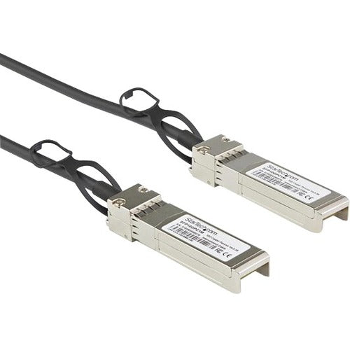 StarTech.com 1m SFP+ to SFP+ Direct Attach Cable for Dell EMC DAC-SFP-10G-1M - 10GbE SFP+ Copper DAC 10 Gbps Passive Twinax - DACSFP10G1M