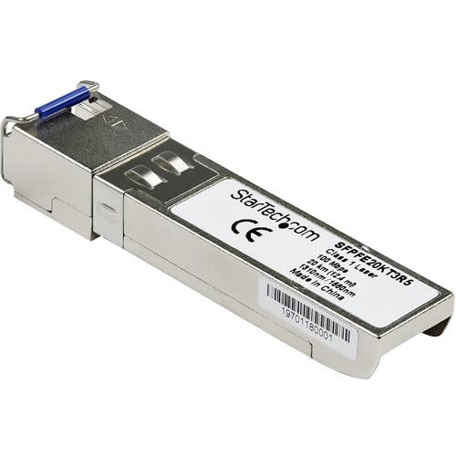 StarTech.com Juniper SFP-FE20KT13R15 Compatible SFP Module - 100BASE-BX-U - 100 Mb Ethernet BiDi Fiber (SMF) - SFPFE20KT3R5