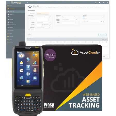 Wasp HC1 2D Mobile Computer with QWERTY Keypad - 633809006296