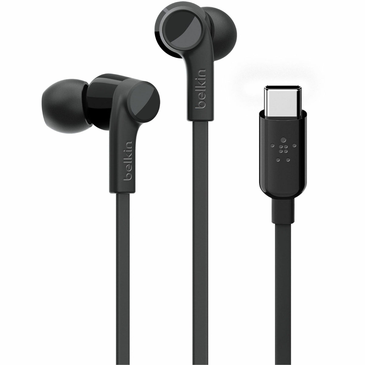 Belkin SoundForm Wired Earbuds with USB-C Connector - G3H0002BTBLK