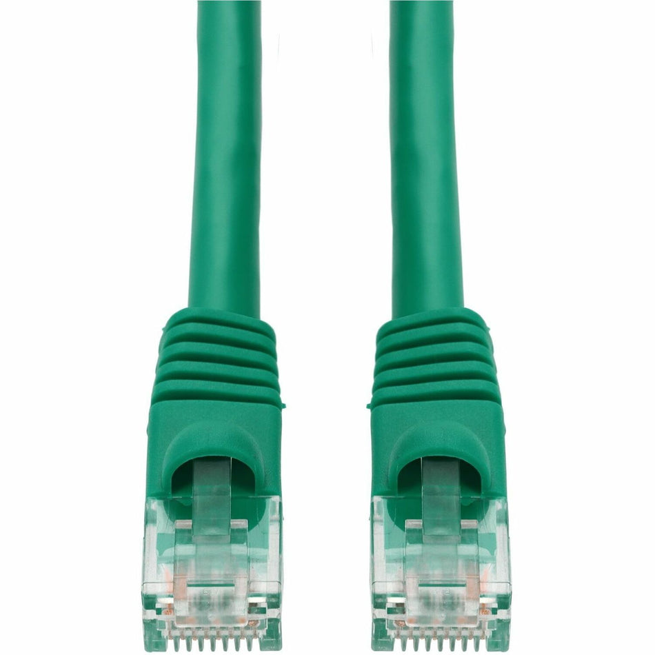 AddOn 25ft Green CAT 6A PVC Ethernet Cable Snagless Bubble Boot RJ-45 M/M - ADD-25FCAT6A-GN