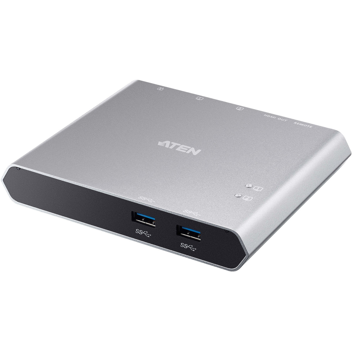 Aten 2-Port USB-C Gen 1 Dock KVM Switch with Power Pass-through - US3310