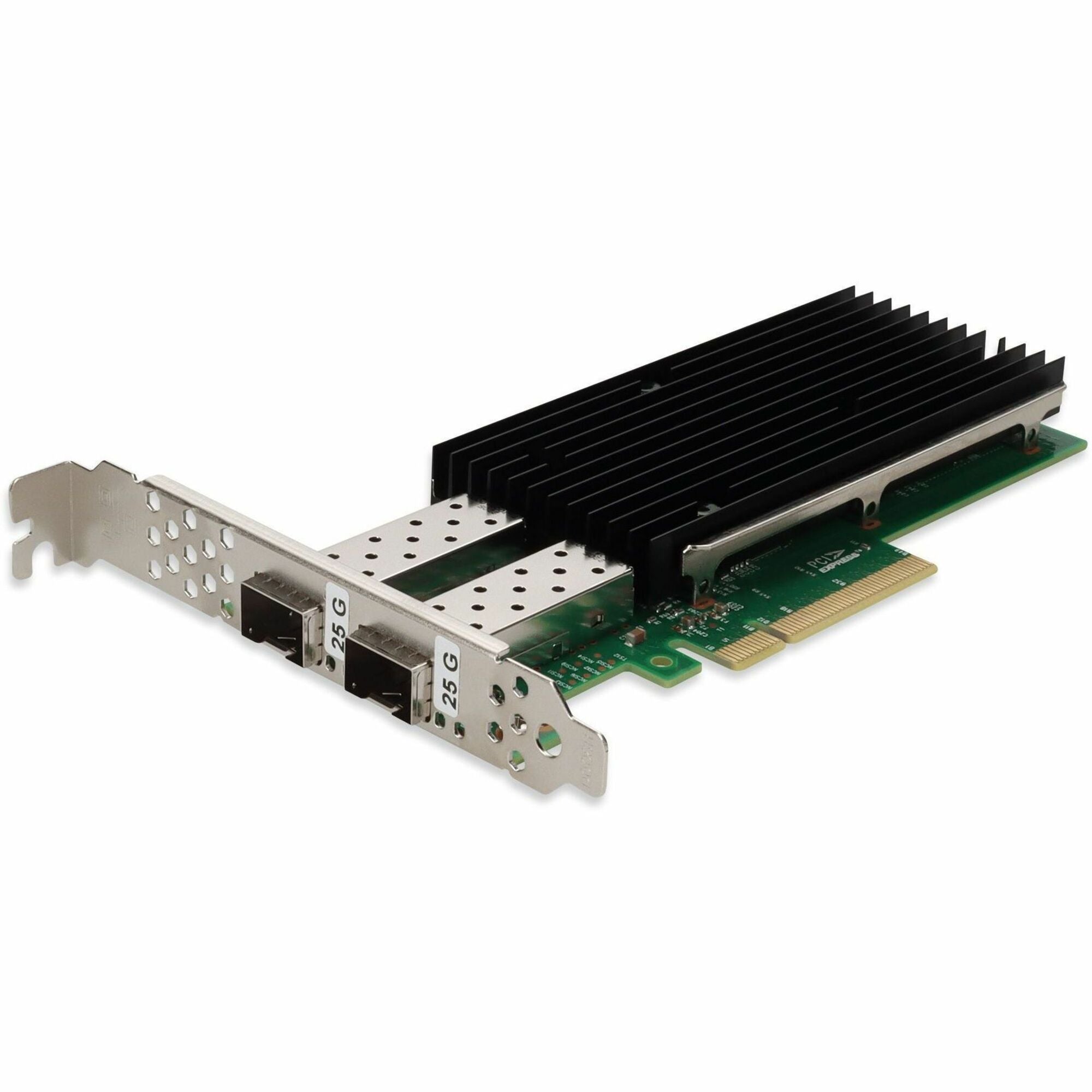 AddOn 25Gbs Dual Open SFP28 Port PCIe 3.0 x8 Network Interface Card w/PXE boot - ADD-PCIE3-2SFP28