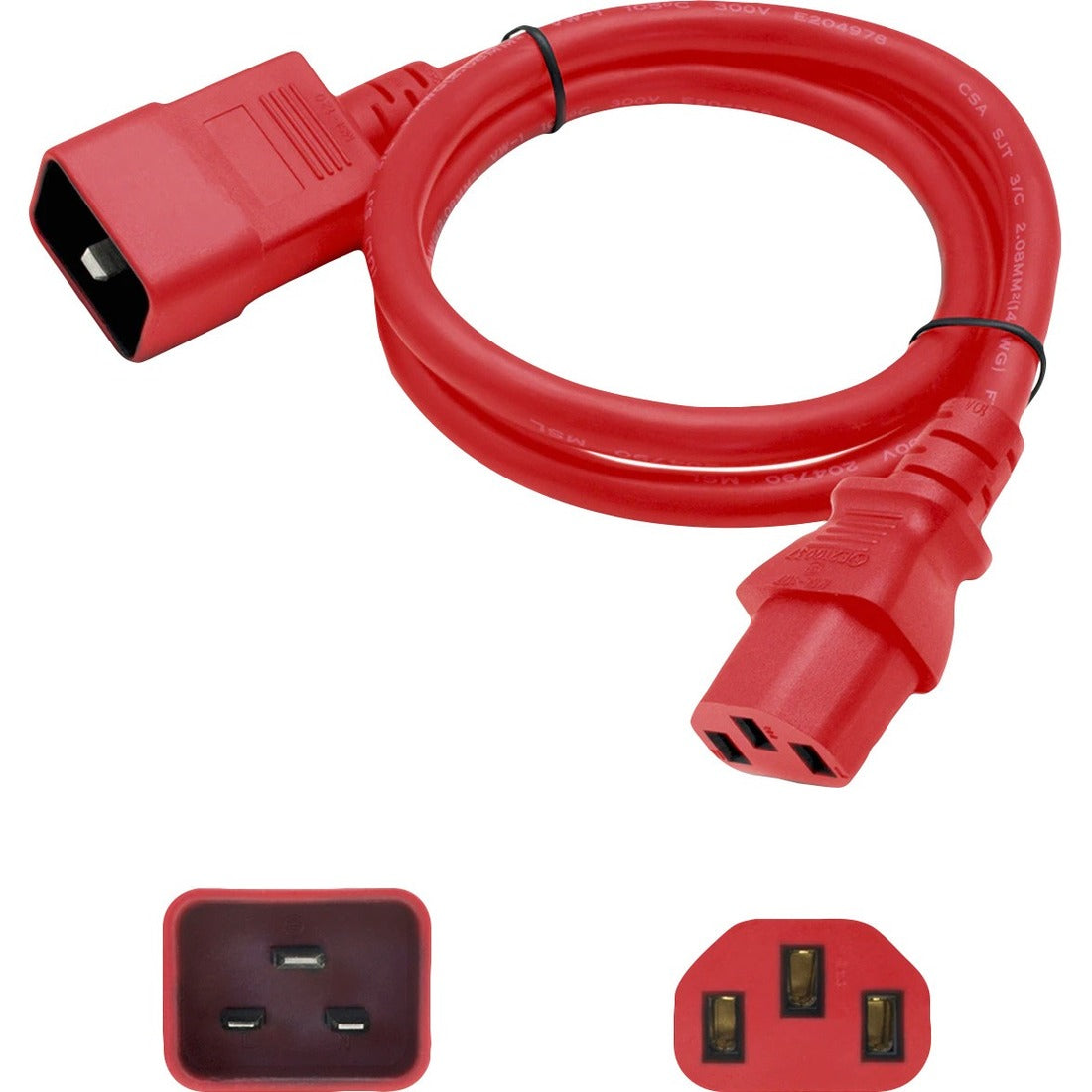 AddOn Power Extension Cord - ADD-C132C2014AWG2FTRD