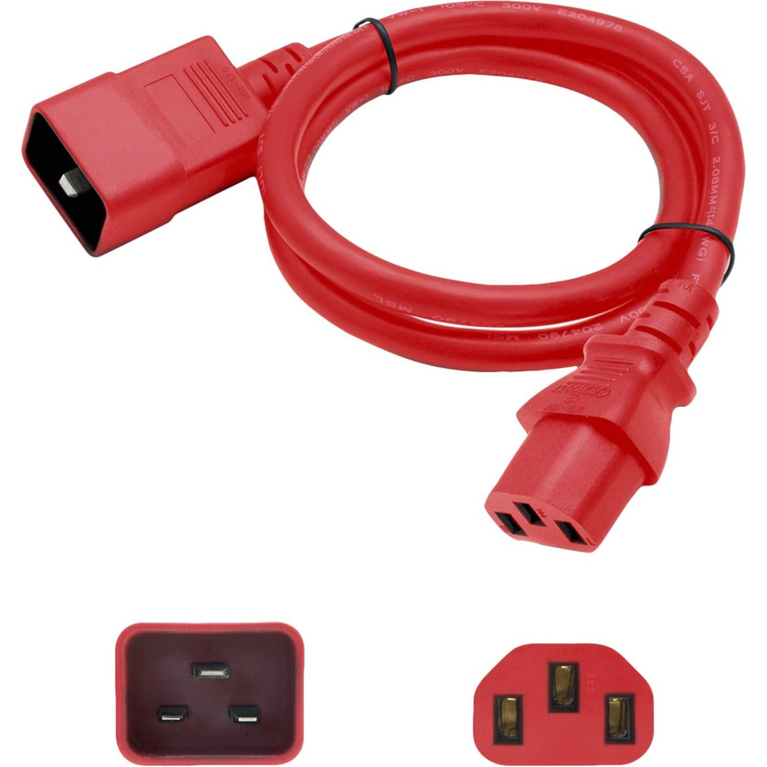 AddOn Power Extension Cord - ADD-C132C2014AWG3FTRD