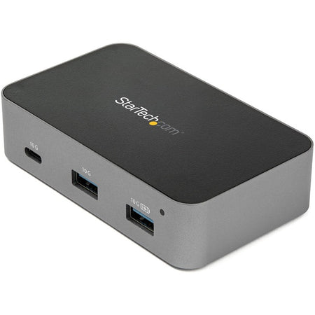 StarTech.com 3 Port USB C 3.2 Gen 2 Hub with Ethernet Adapter - 10Gbps USB Type C to 2x USB-A 1x USB-C - Powered Hub w/ Fast Charging - HB31C2A1CGS