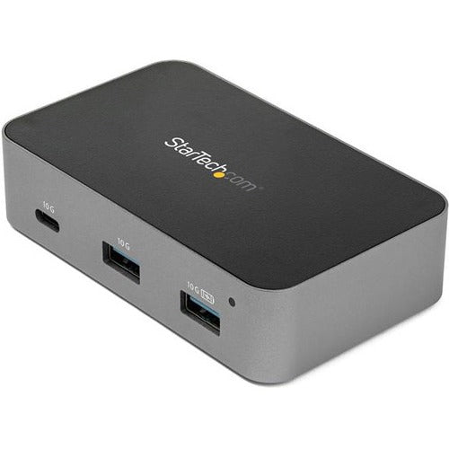 StarTech.com 4-Port USB C Hub - USB 3.2 Gen 2 (10 Gbps) - 3x USB-A & 1x USB-C - Powered - Universal Adapter Included - HB31C3A1CS