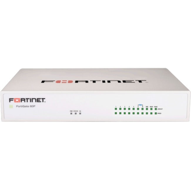 Fortinet FortiGate FG-60F Network Security/Firewall Appliance - FG-60F-BDL-950-12