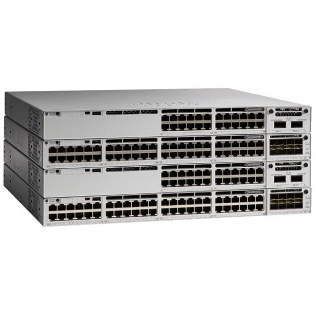 Cisco Catalyst 9300 48-port PoE+, Network Advantage - C9300-48P-A-RF