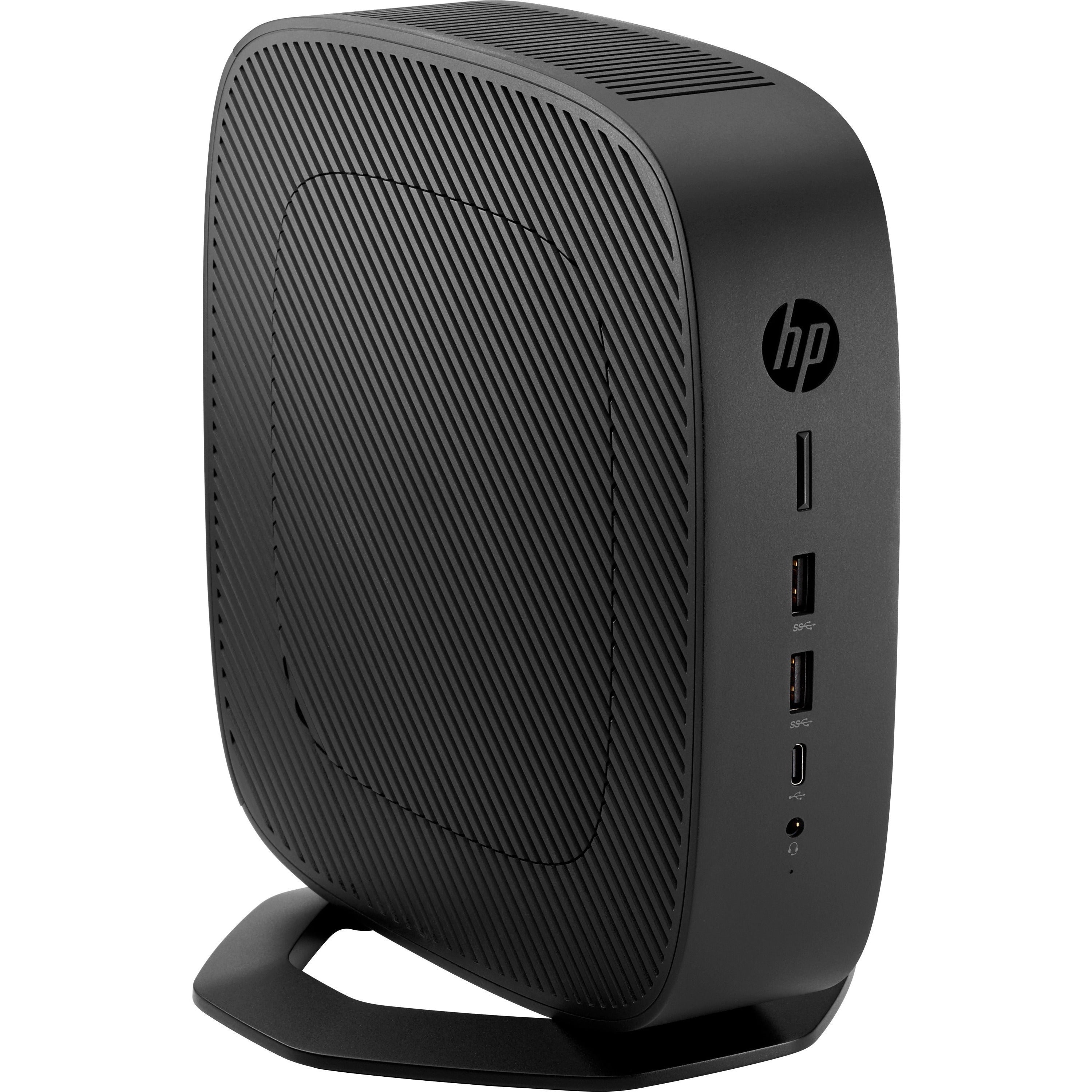 HP t740 Thin Client - AMD Ryzen V1756B Quad-core (4 Core) 3.25 GHz - TAA Compliant - 7RQ28UT#ABA