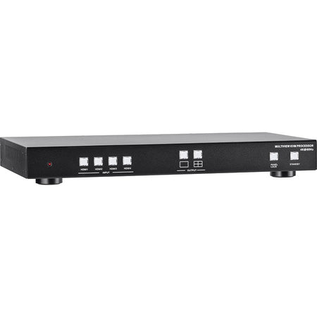 KanexPro 4K Quad Multiview 4X1 KVM Switch - SW-HDSC4X1KVM