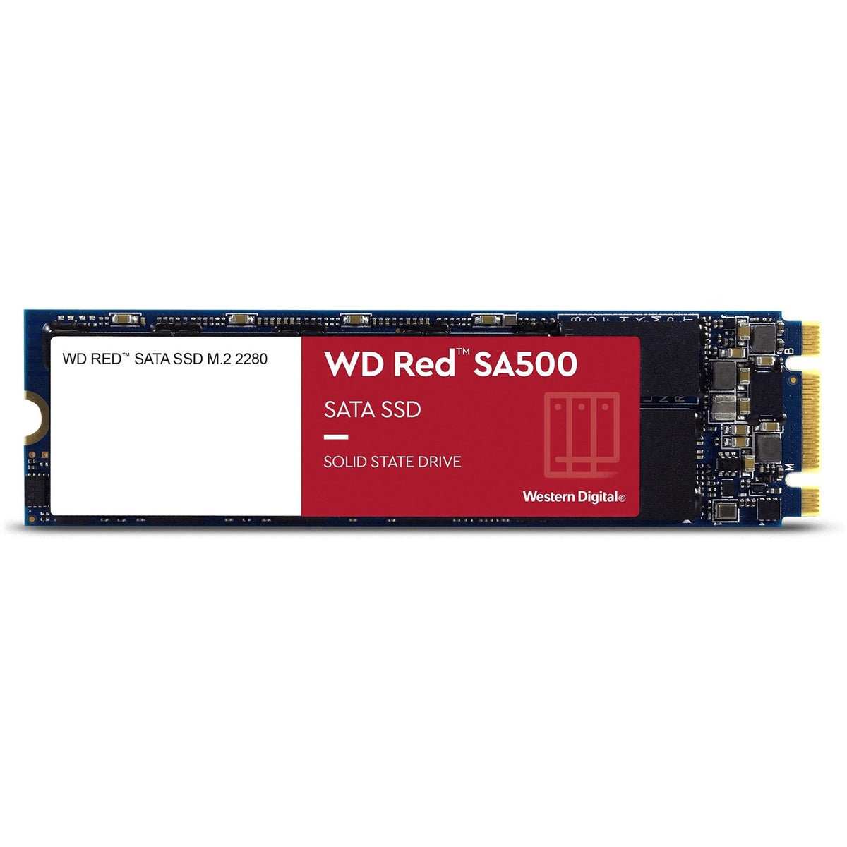 Western Digital Red WDS200T1R0B 2 TB Solid State Drive - M.2 2280 Internal - SATA (SATA/600) - WDS200T1R0B